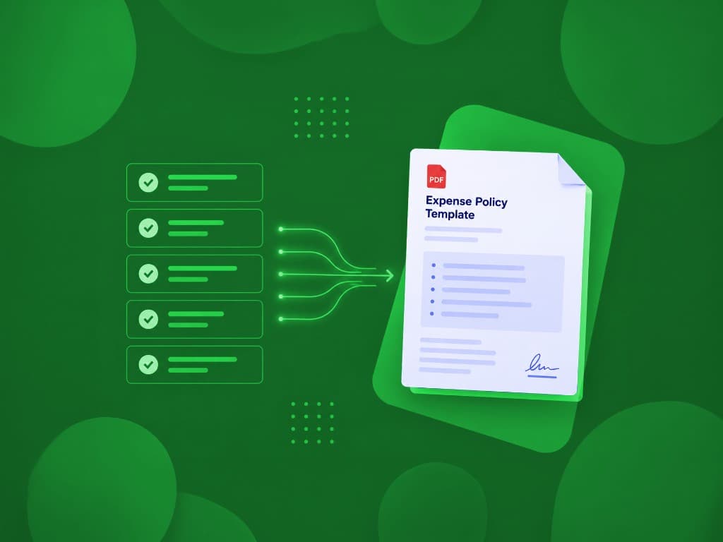 Company Expense Policy Template