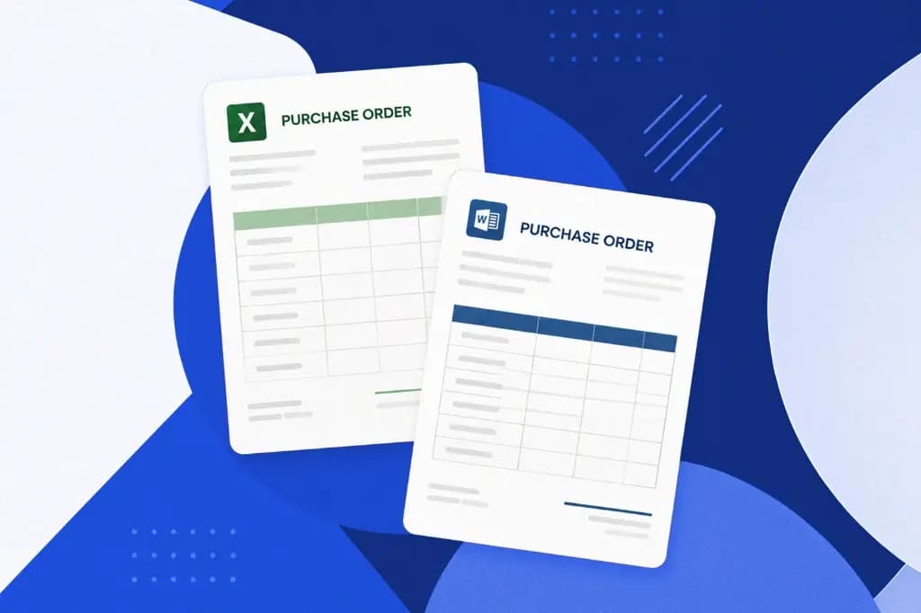 Free Purchase Order Template for Word and Excel