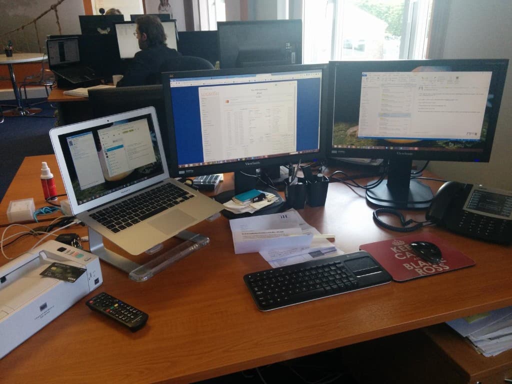 The C2S office before Zahara