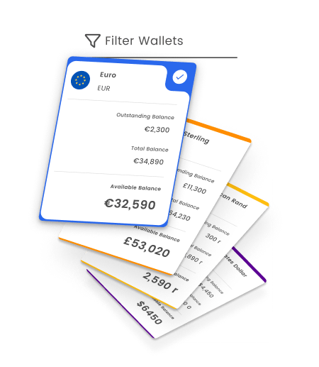 Image of a person at a desk smiling as she makes easier payments 