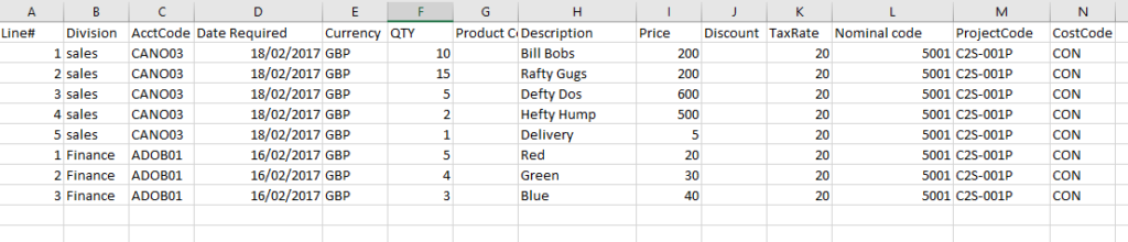 orderimport