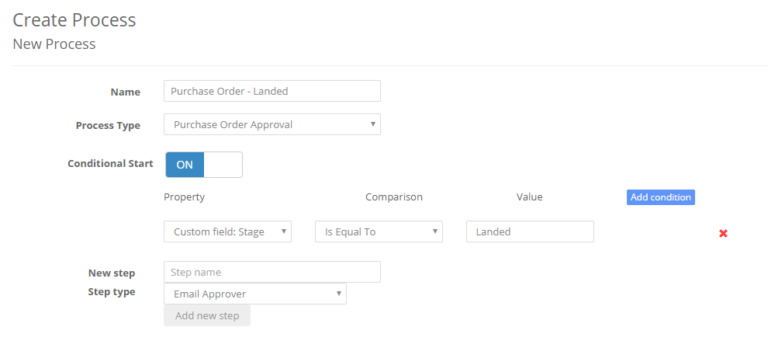 custom field workflow