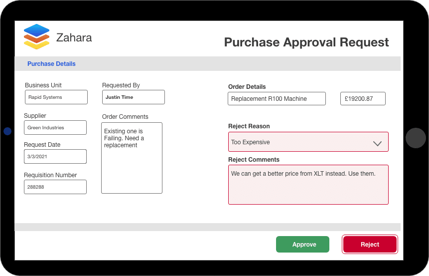 purchase order approval